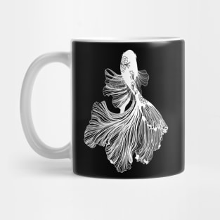 Siamese fighting fish Mug